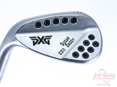 PXG 0311 Sugar Daddy Milled Chrome Wedge Sand SW 54° 10 Deg Bounce Nippon NS Pro Modus 3 Tour 120 Steel X-Stiff Left Handed 36.0in