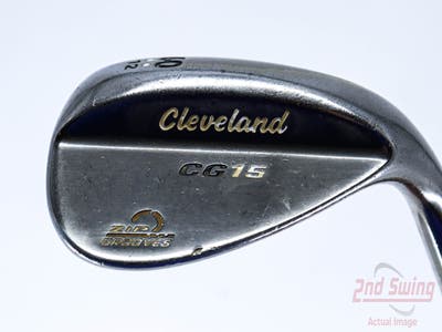 Cleveland CG15 Black Pearl Wedge Lob LW 60° 12 Deg Bounce Dynamic Gold Spinner Steel Wedge Flex Right Handed 35.25in