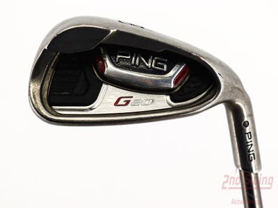 Ping G20 Single Iron 8 Iron Ping TFC 169I Graphite Regular Right Handed Black Dot 36.75in