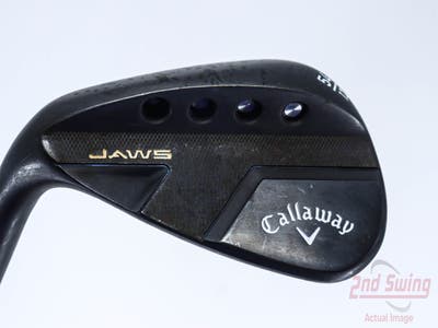 Callaway Jaws Full Toe Raw Black Wedge Sand SW 54° 12 Deg Bounce Dynamic Gold Spinner TI 115 Steel Wedge Flex Left Handed 35.0in