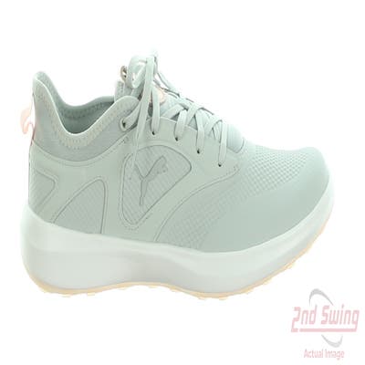 New Womens Golf Shoe Puma IGNITE Malibu 7.5 High Rise/Silver/Rose Dust MSRP $110 376158 03