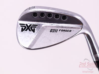 PXG 0311 Forged Chrome Wedge Gap GW 50° 10 Deg Bounce Mitsubishi MMT 80 Graphite Stiff Right Handed 35.5in