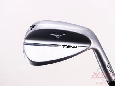 Mizuno T24 Soft Satin Wedge Pitching Wedge PW 48° 10 Deg Bounce S Grind UST Mamiya Recoil ESX 460 F3 Steel Regular Right Handed 35.75in