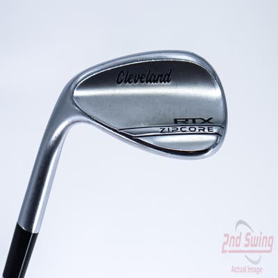 Cleveland RTX ZipCore Tour Satin Wedge Lob LW 58° 12 Deg Bounce Dynamic Gold Spinner TI Steel Wedge Flex Left Handed 35.5in