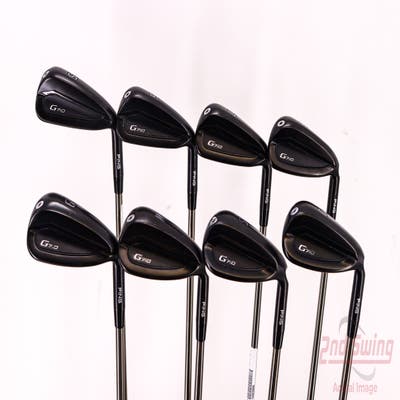 Ping G710 Iron Set 5-PW GW SW UST Recoil 780 ES SMACWRAP Graphite Regular Right Handed Black Dot 38.25in