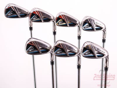 TaylorMade SIM MAX Iron Set 5-PW AW FST KBS MAX 85 Steel Stiff Right Handed 38.5in
