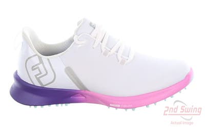 New Womens Golf Shoe Footjoy 2023 FJ Fuel Sport Medium 8 White MSRP $130 90547