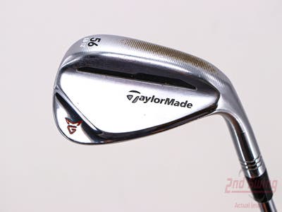 TaylorMade Milled Grind 2 Chrome Wedge Sand SW 56° 12 Deg Bounce True Temper Dynamic Gold S200 Steel Stiff Right Handed 35.0in