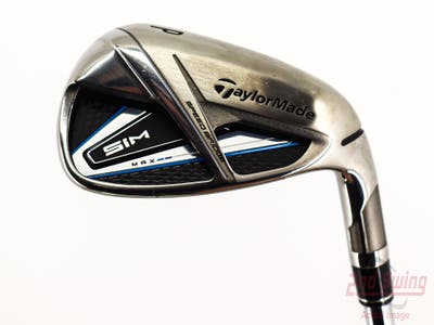 Mint TaylorMade SIM MAX Single Iron Pitching Wedge PW True Temper Elevate 95 VSS Steel Stiff Right Handed 36.0in