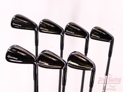 TaylorMade P-790 Black Iron Set 4-PW KBS $-Taper 130 Steel X-Stiff Right Handed 38.0in