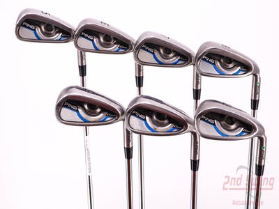 Ping Gmax Iron Set 5-PW GW Ping CFS Distance Steel Regular Right Handed Green Dot 38.5in
