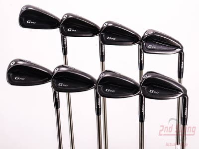 Ping G710 Iron Set 4-PW AW UST Mamiya Recoil 780 ES Graphite Regular Right Handed Black Dot 38.5in