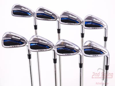 Cleveland Launcher CBX Iron Set 4-PW AW FST KBS Tour C-Taper Steel X-Stiff Right Handed 39.25in