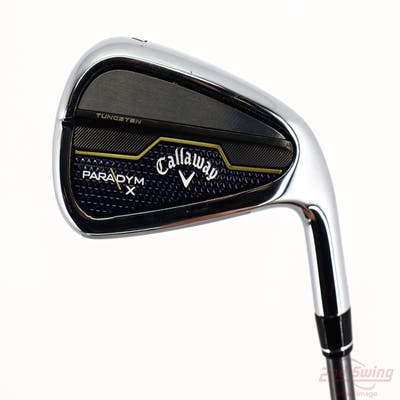Callaway Paradym X Single Iron 7 Iron PX HZRDUS Silver Gen4 65 Graphite Regular Right Handed 37.0in
