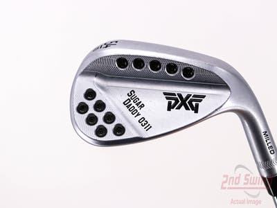 PXG 0311 Sugar Daddy Milled Chrome Wedge Sand SW 54° 10 Deg Bounce FST KBS Tour 130 Steel X-Stiff Right Handed 35.5in