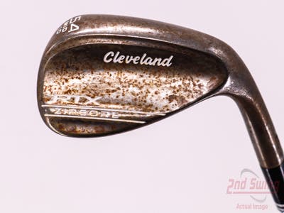Cleveland RTX ZipCore Raw Wedge Sand SW 54° 10 Deg Bounce Dynamic Gold Spinner TI Steel Wedge Flex Right Handed 35.25in