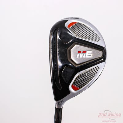 TaylorMade M6 Fairway Wood 3 Wood 3W 15° Fujikura ATMOS 6 Orange FW Graphite Stiff Left Handed 43.25in