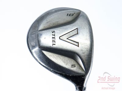 TaylorMade V Steel Fairway Wood 5 Wood 5W 18° TM M.A.S.2 Graphite Regular Right Handed 42.5in