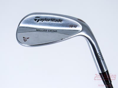 TaylorMade Milled Grind Satin Chrome Wedge Lob LW 60° 10 Deg Bounce VA Composites Baddazz 45 Graphite Senior Right Handed 35.0in