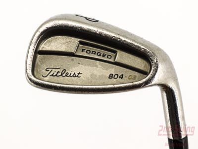 Titleist 804.OS Single Iron Pitching Wedge PW Stock Steel Shaft Steel Regular Right Handed 35.75in