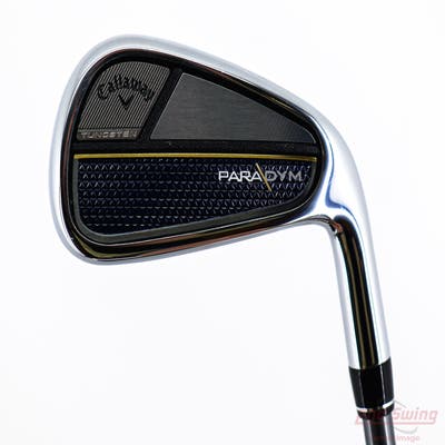 Mint Callaway Paradym Single Iron 7 Iron PX HZRDUS Silver Gen4 75 Graphite Stiff Right Handed 37.0in