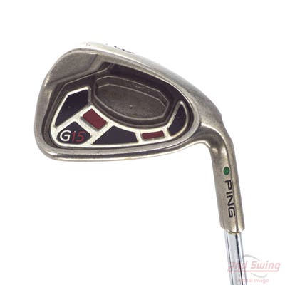 Ping G15 Single Iron 9 Iron Ping AWT Steel Regular Right Handed Green Dot 36.5in