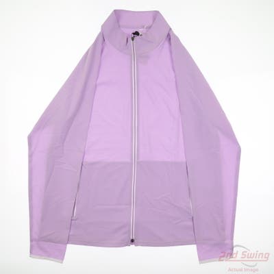 New W/ Logo Womens Footjoy Jacket X-Large XL Purple Cactus Flower MSRP $148