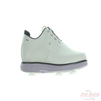 New Womens Golf Shoe Footjoy 2022 Traditions Medium 9.5 White MSRP $110 97929