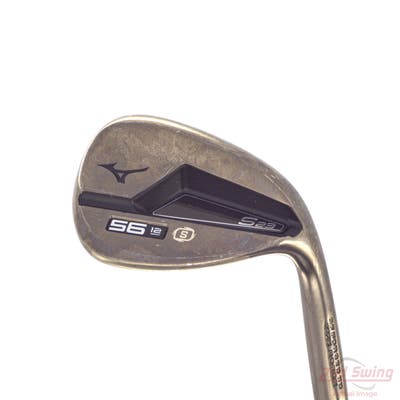 Mizuno S23 Copper Cobalt Wedge Sand SW 56° 12 Deg Bounce S Grind FST KBS Hi-Rev 2.0 Steel Wedge Flex Right Handed 35.5in