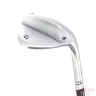 TaylorMade Milled Grind 3 Raw Chrome Wedge Lob LW 58° 12 Deg Bounce HB Dynamic Gold Tour Issue S400 Steel Stiff Right Handed 35.25in