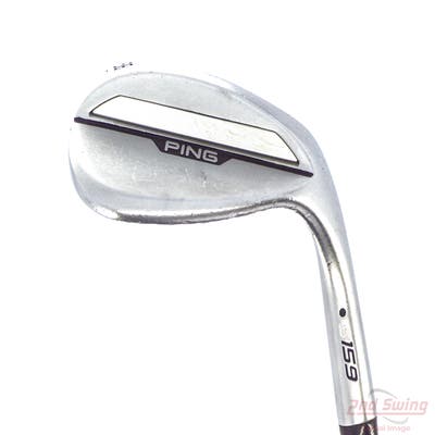 Ping s159 Chrome Wedge Lob LW 58° 8 Deg Bounce H Grind Ping Z-Z115 Steel Wedge Flex Right Handed Black Dot 35.25in