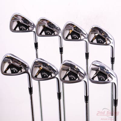 Callaway Apex 21 Iron Set 4-PW AW True Temper Elevate ETS 95 Steel Regular Right Handed -1/4"