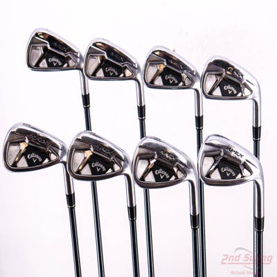 Callaway Apex 21 Iron Set 4-PW AW UST Mamiya Recoil 75 Dart Graphite Regular Right Handed STD