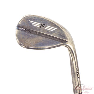 Titleist Vokey SM8 Brushed Steel Wedge Lob LW 58° 14 Deg Bounce K Grind Titleist Vokey BV Steel Wedge Flex Right Handed 35.25in