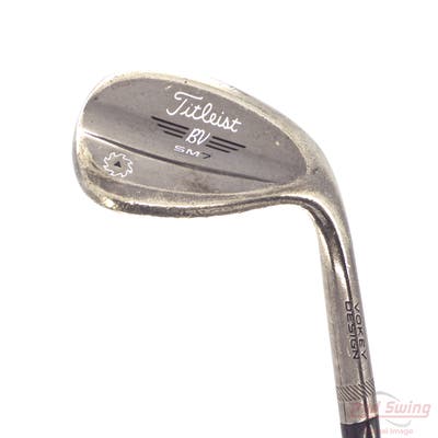 Titleist Vokey SM7 Brushed Steel Wedge Lob LW 60° 10 Deg Bounce S Grind SM7 BV Steel Wedge Flex Right Handed 35.25in