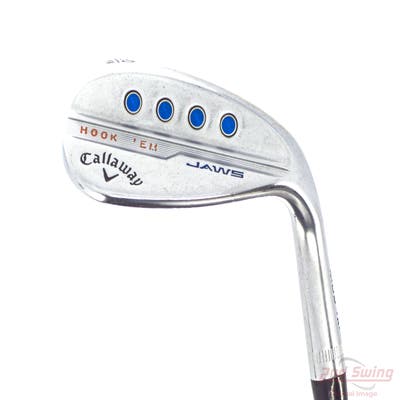 Callaway Jaws MD5 Platinum Chrome Wedge Lob LW 60° 8 Deg Bounce W Grind Dynamic Gold Tour Issue S400 Steel Stiff Right Handed 35.0in