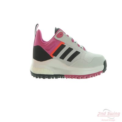 New Womens Golf Shoe Adidas Zoysia Medium 6.5 White/Black/Gray MSRP $120 HP2156