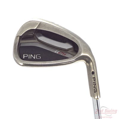Ping G25 Single Iron Pitching Wedge PW Ping CFS Steel Regular Right Handed Black Dot 35.75in