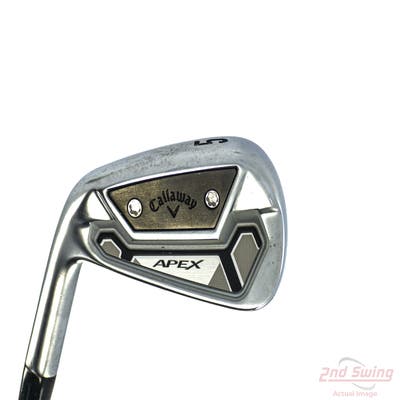 Callaway Apex TCB 21 Single Iron 5 Iron Dynamic Gold Tour Issue X100 Steel X-Stiff Left Handed 38.5in