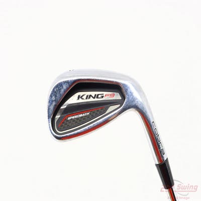 Cobra KING F9 Speedback Single Iron Pitching Wedge PW KBS Tour 130 Steel X-Stiff Right Handed 36.25in