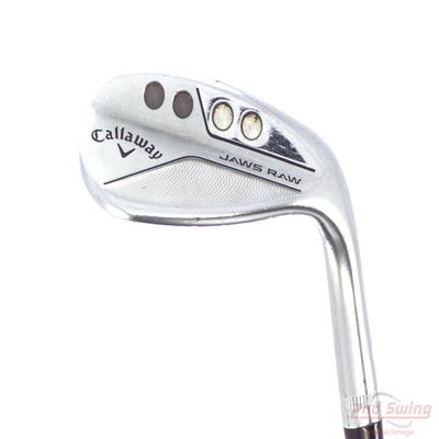 Callaway Jaws Raw Chrome Wedge Lob LW 58° 10 Deg Bounce S Grind Dynamic Gold Spinner TI Steel Wedge Flex Right Handed 35.0in