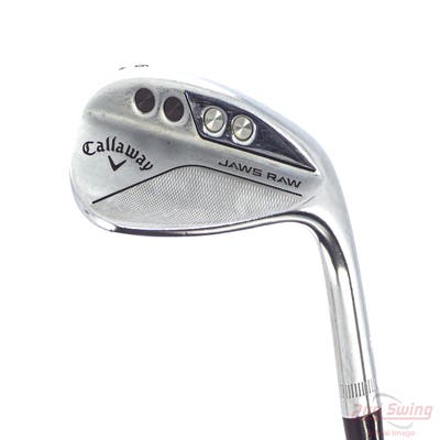 Callaway Jaws Raw Chrome Wedge Sand SW 56° 12 Deg Bounce W Grind Dynamic Gold Spinner TI Steel Wedge Flex Right Handed 35.25in
