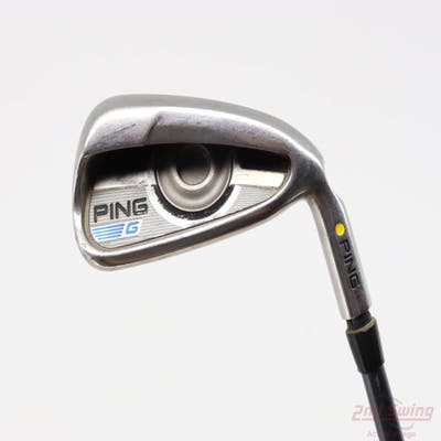 Ping 2016 G Single Iron 7 Iron Ping CFS Graphite Graphite Regular Right Handed Yellow Dot 37.25in