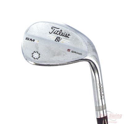 Titleist Vokey SM6 Tour Chrome Wedge Sand SW 54° 10 Deg Bounce S Grind SM6 BV Steel Wedge Flex Right Handed 35.25in