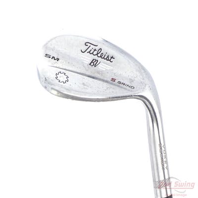 Titleist Vokey SM6 Tour Chrome Wedge Lob LW 60° 10 Deg Bounce S Grind SM6 BV Steel Wedge Flex Right Handed 35.25in