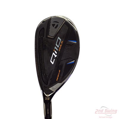 TaylorMade Qi10 MAX Hybrid 4 Hybrid 23° Fujikura Speeder NX TCS 50 Graphite Regular Left Handed 40.75in