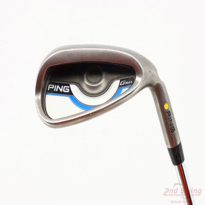 Ping Gmax Single Iron Pitching Wedge PW Ping CFS Distance Steel Stiff Right Handed Yellow Dot 36.0in