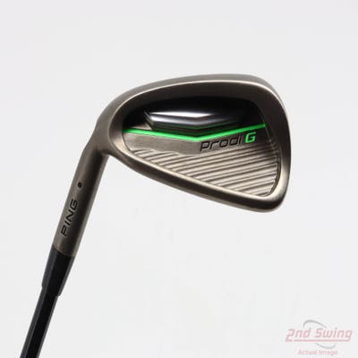Ping Prodi G Single Iron 7 Iron Stock Graphite Shaft Graphite Junior Stiff Left Handed Black Dot 35.25in