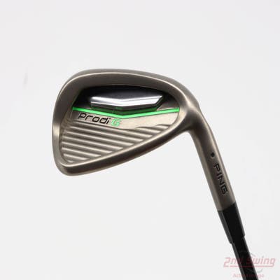 Ping Prodi G Single Iron 8 Iron Stock Graphite Shaft Graphite Junior Stiff Right Handed Black Dot 34.75in