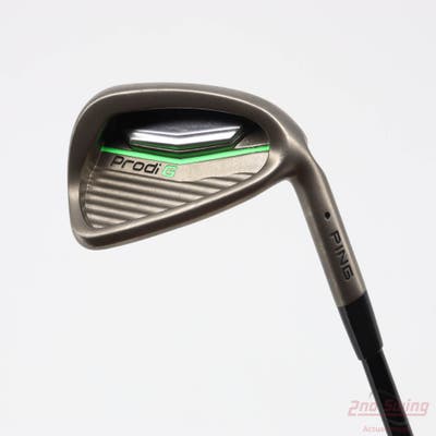 Ping Prodi G Single Iron 7 Iron Stock Graphite Shaft Graphite Junior Stiff Right Handed Black Dot 33.75in